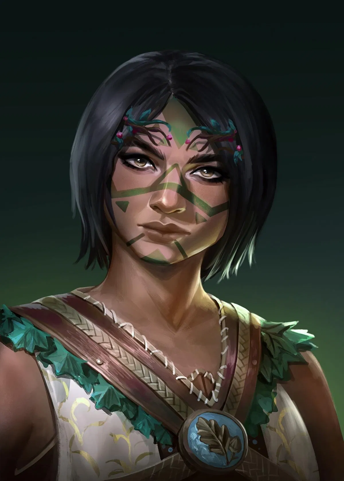 Avatar of Nettie - Dwarf Healer, Druid of the Emerald Grove