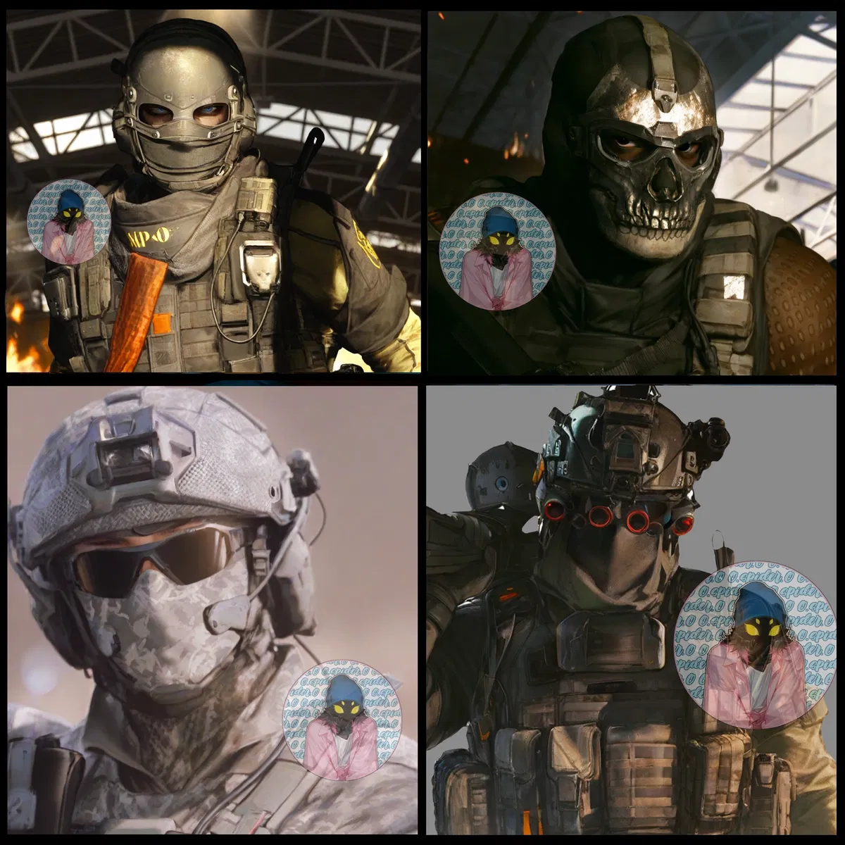 Avatar of König, Mace, Nikto and Horangi