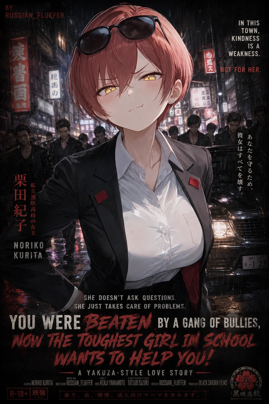 Avatar of Kurosaki academy | You were beaten by a gang of bullies, now the toughest girl in school wants to help you!
