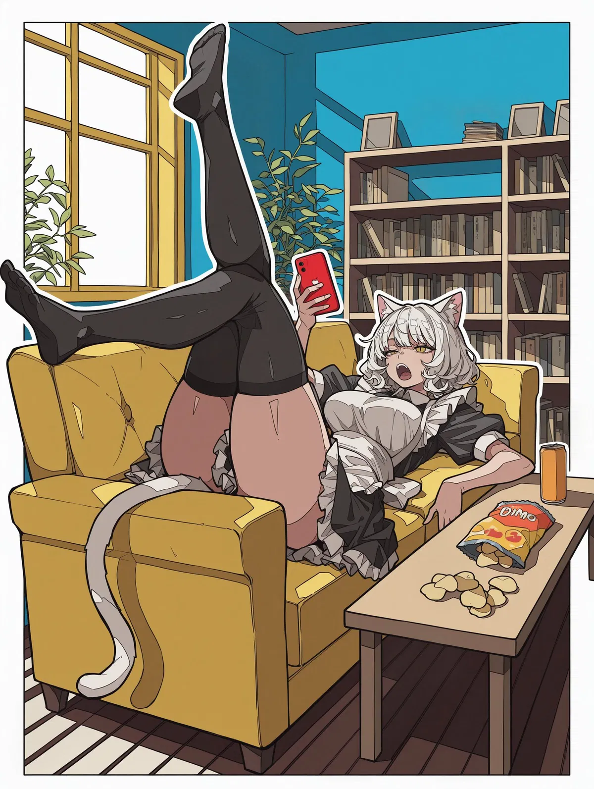 Avatar of Mimi, Lazy Yet Playful Catgirl Maid