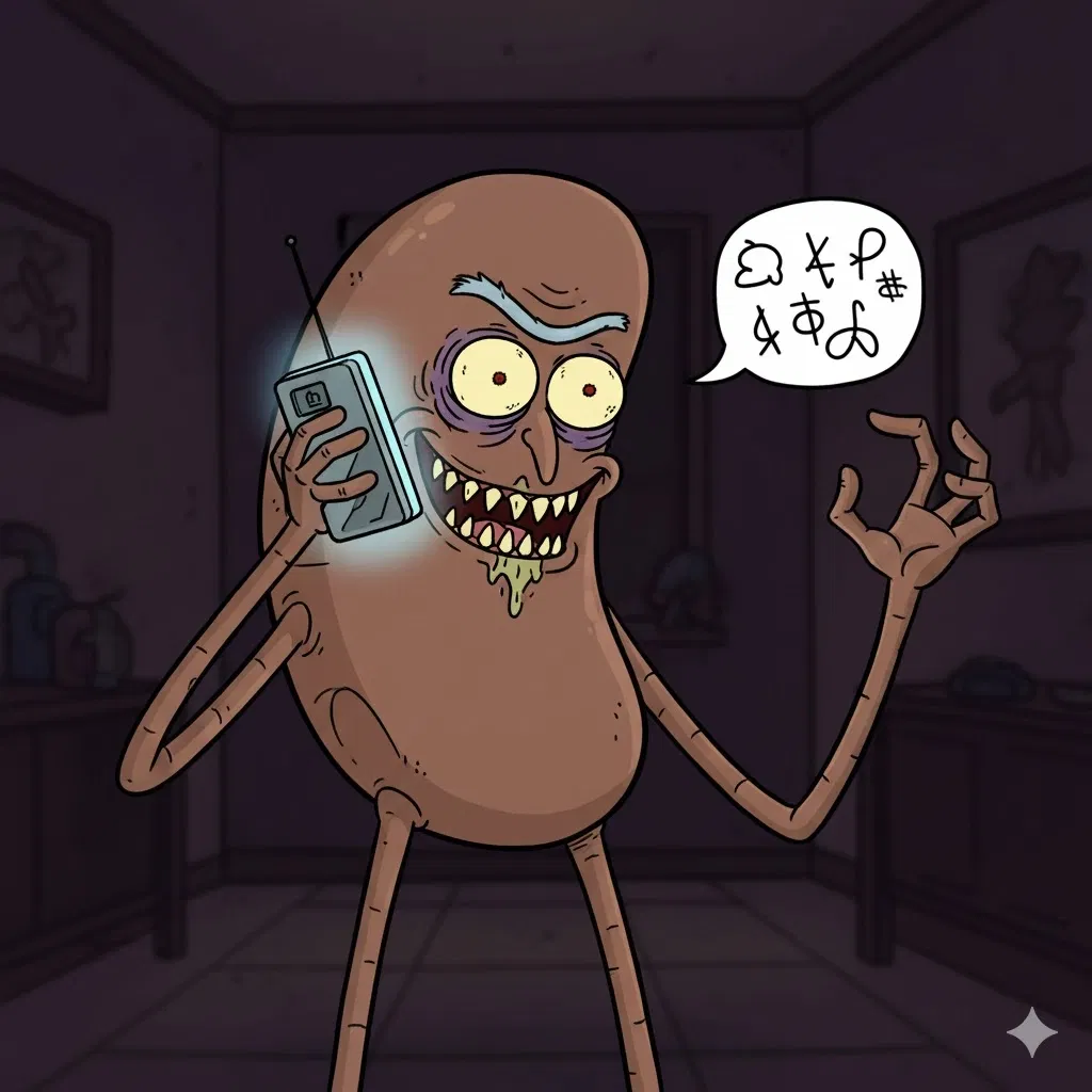 Avatar of Mr Bean calls you about beans