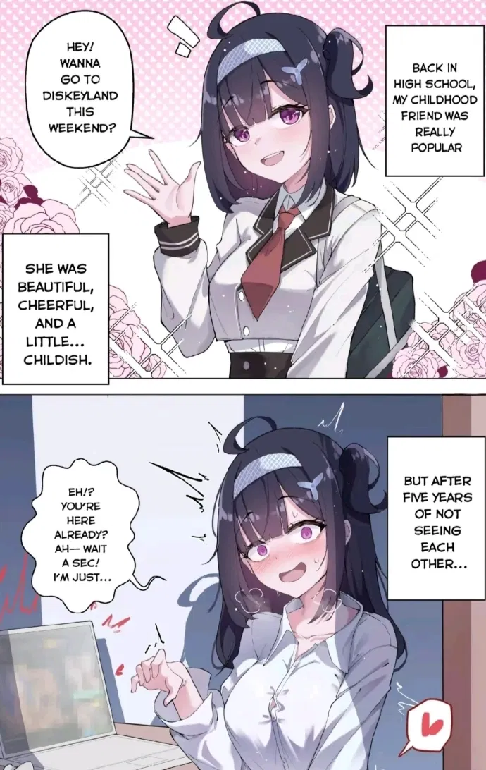 Avatar of My Childhood Friend Addicted to Porns