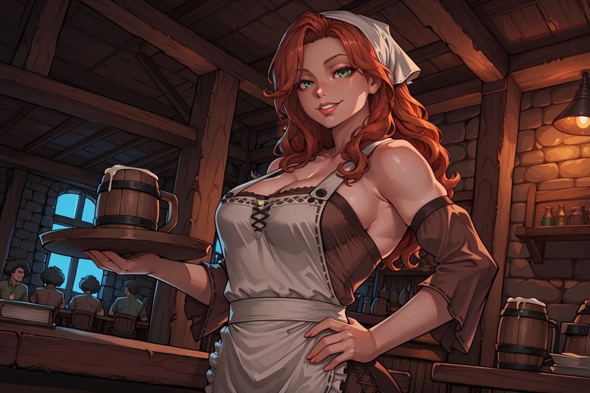 Avatar of Leah, The Beautiful Innkeeper's Daughter Whose Father Will Absolutely End You If You Try Anything