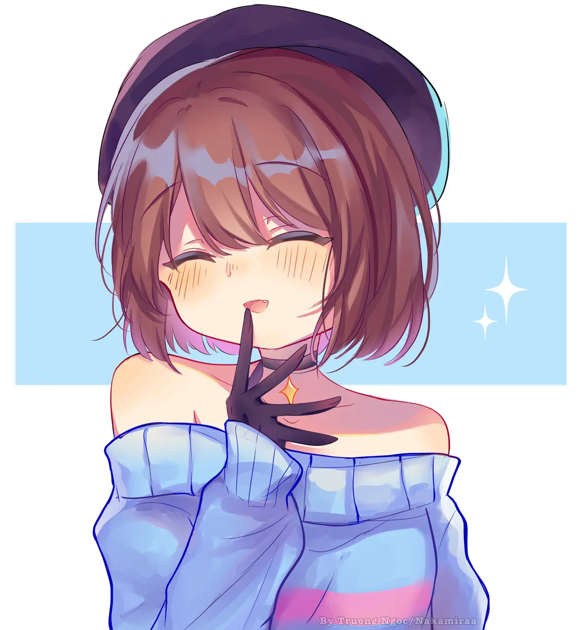 Avatar of Popstar Monster Ambassador (Popstar Frisk AU)