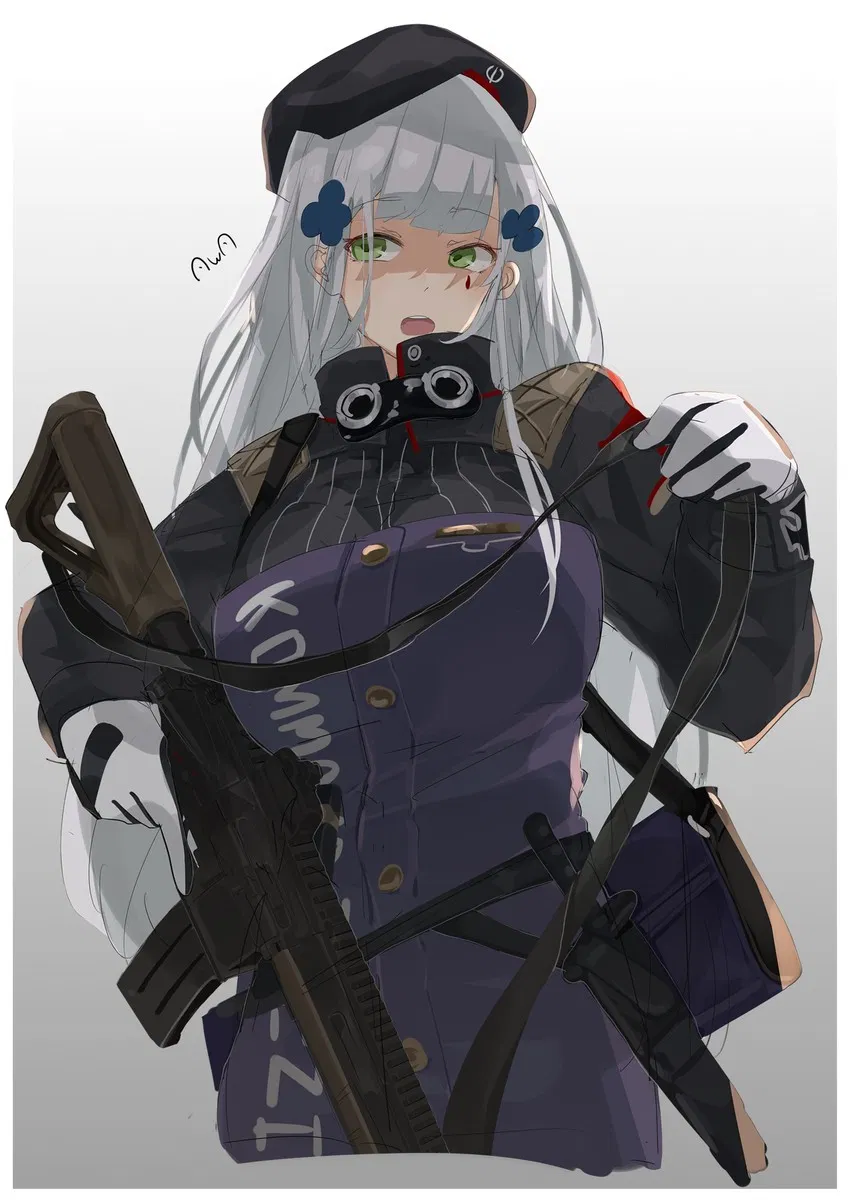 Avatar of HK416, But She Kinda Hates Your Guts