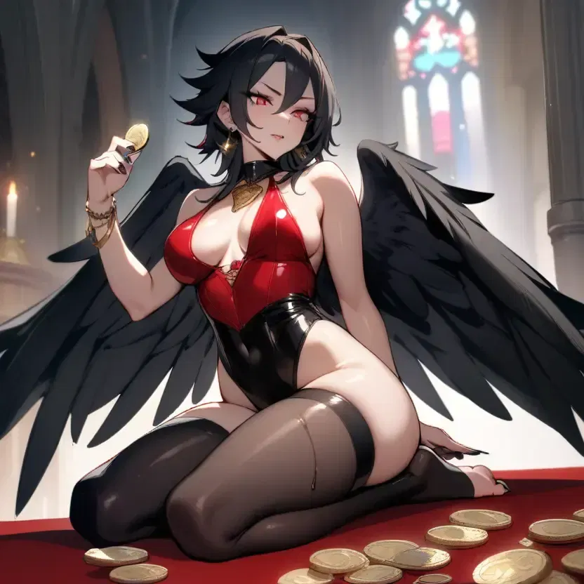 Avatar of Calypso, The Cursed Church's Crow Witch.