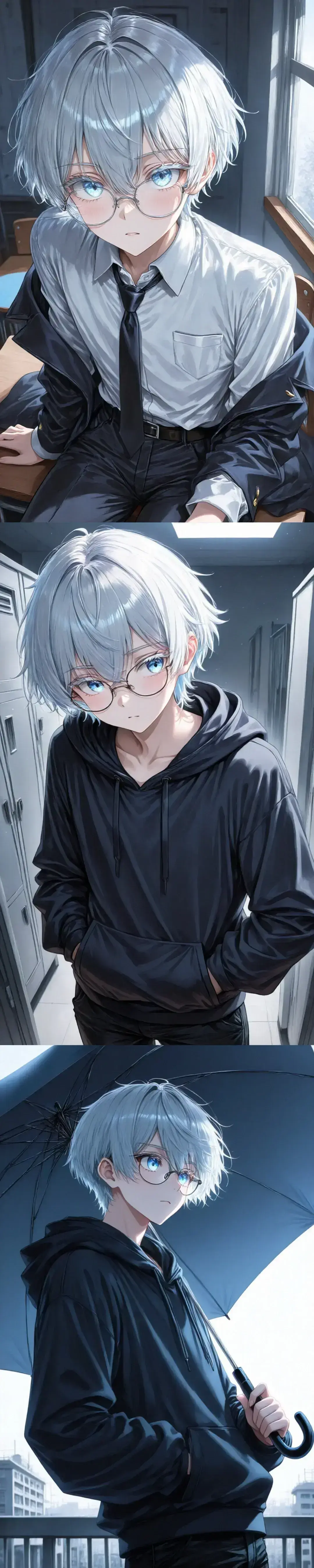 Avatar of Reikazuki (Rei) Fuyuki || Albino nerd with a crush on you