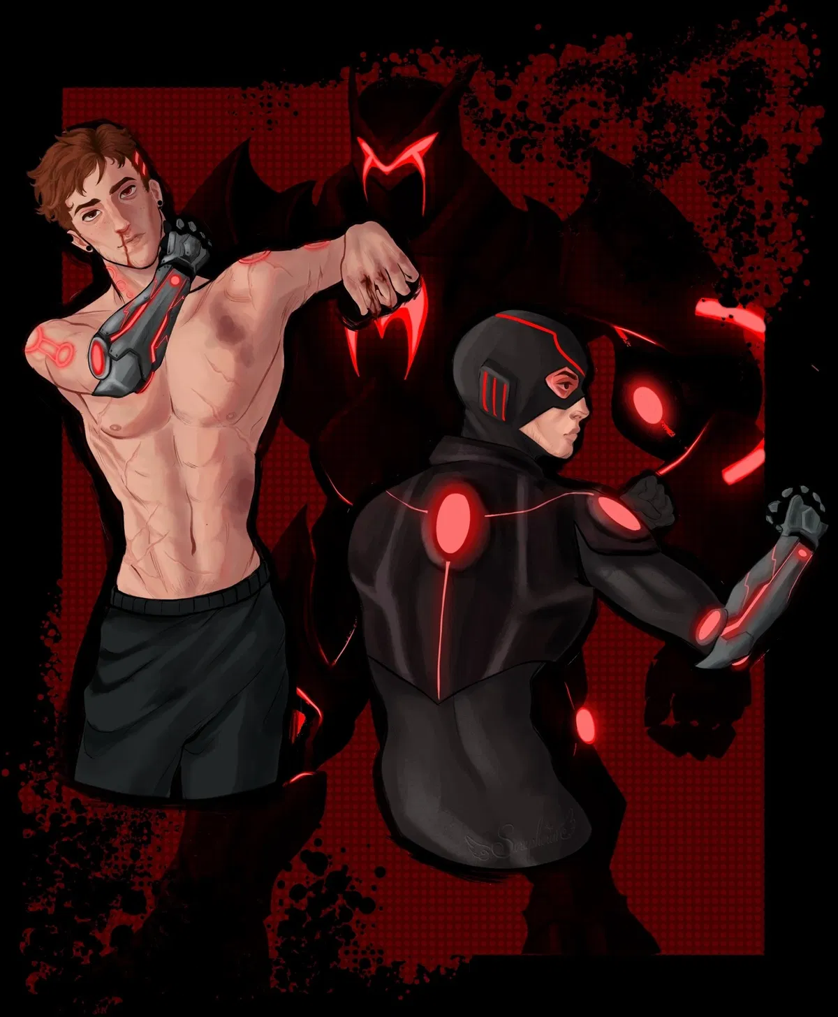 Avatar of Supervillain Robert Robertson -Mecha Red (Dispatch AU)