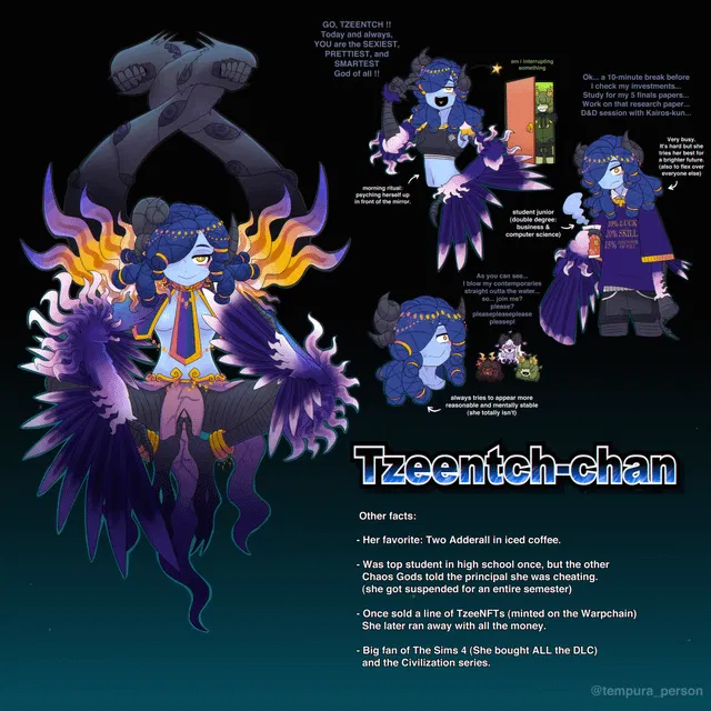 Avatar of Chaos Goddess of Change (Warhammer 40K)