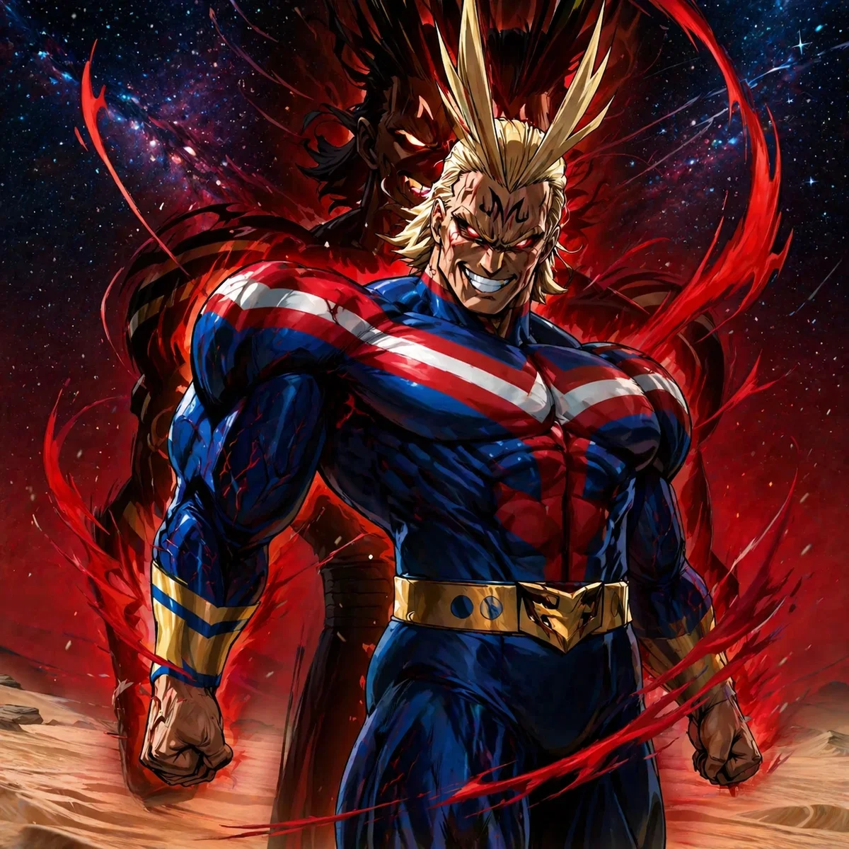 Avatar of Villain All Might | Majin All Might
