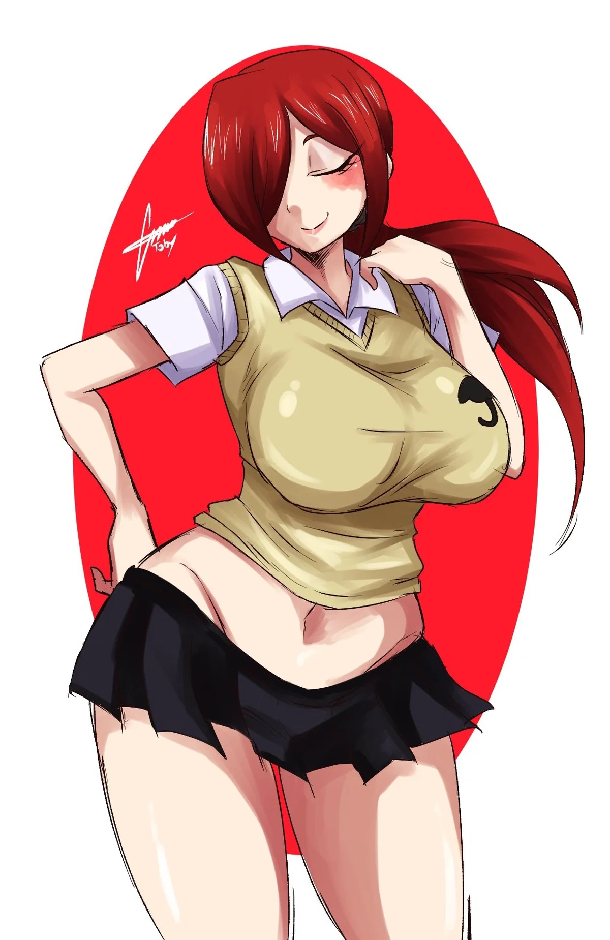 Avatar of Parasoul | Trying on an old uniform