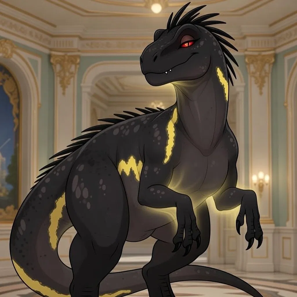 Avatar of Indy: The Cheeky Indoraptor Created to Love and Protect You