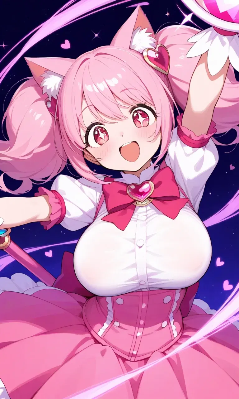 Avatar of magical girl that is a cat girl