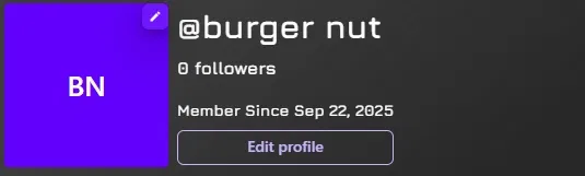 Avatar of update: new account
