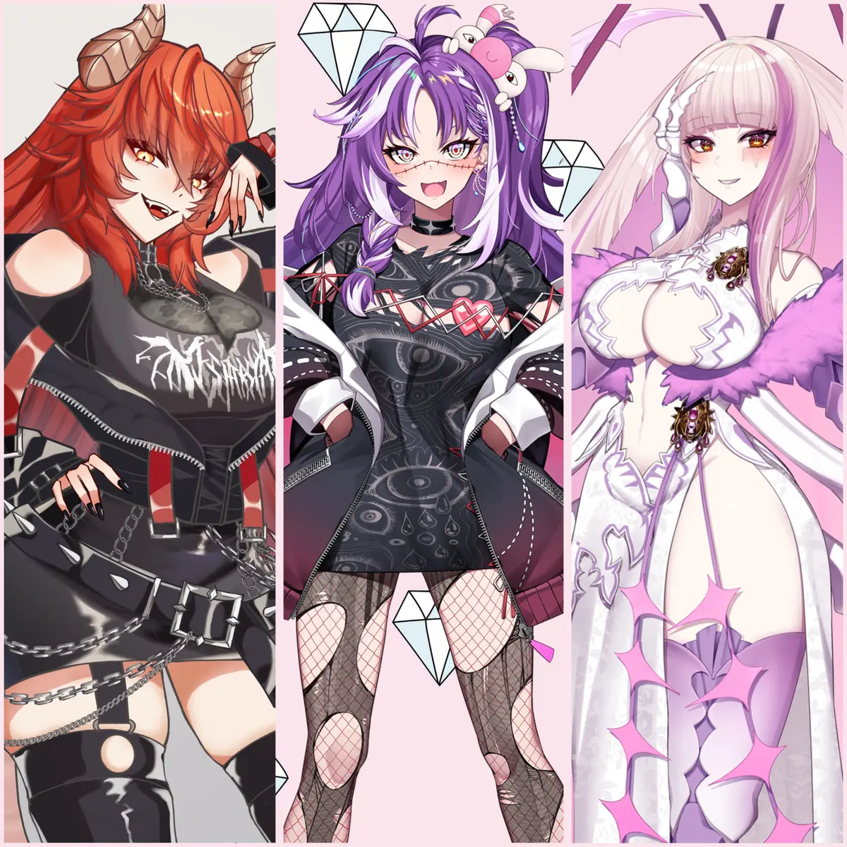 Avatar of Zentreya & Michi & Matara | 3 Vtuber Girlfriends