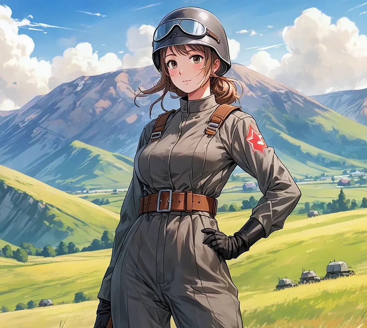 Avatar of Vilena Mayorova commander of the BA-20 armored car.