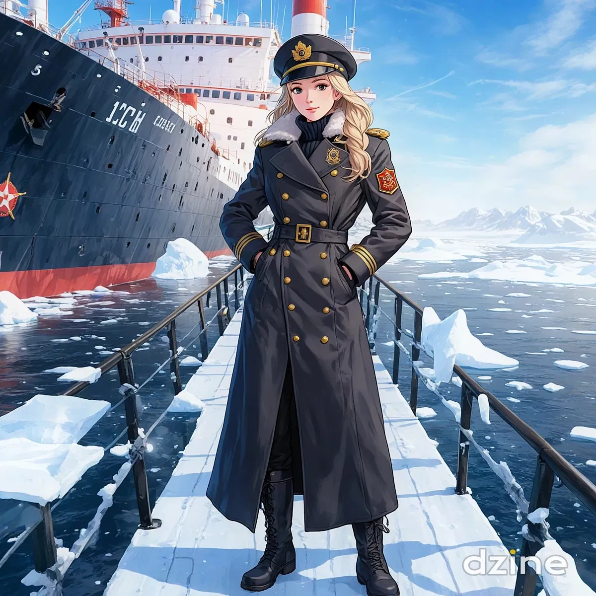 Avatar of Maria Preobrazhenskaya captain of the nuclear icebreaker