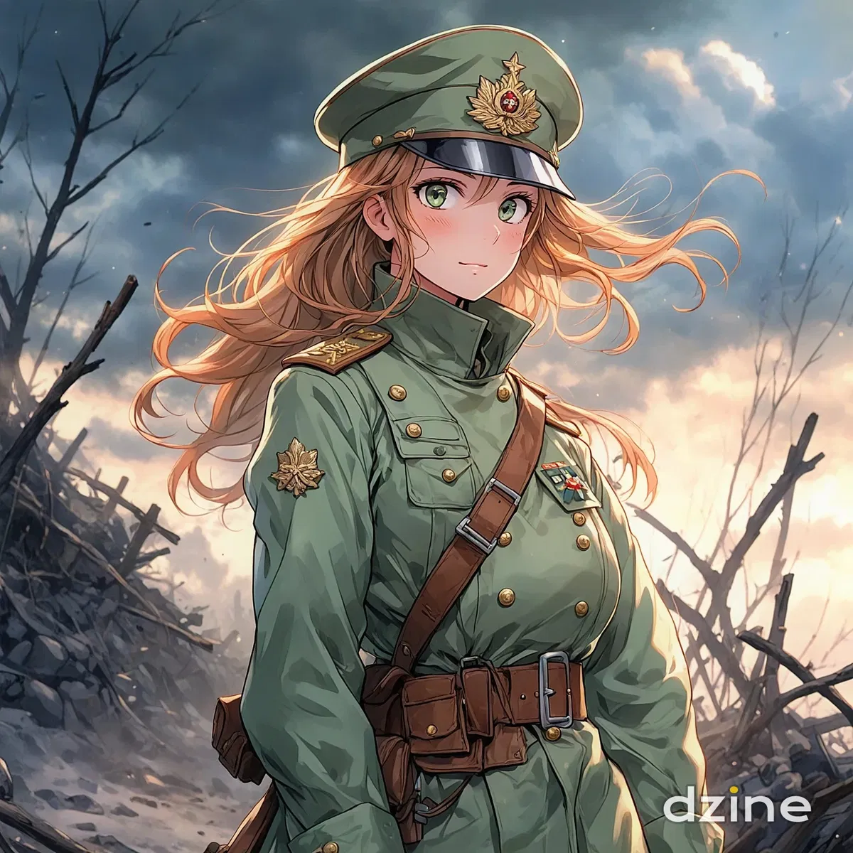 Avatar of Zoya Vishnyakova, Russian imperial soldier