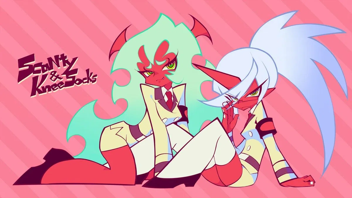 Avatar of Scanty and Kneesocks Daemon | Your That Angel From Before!.. I Suppose It's Only Proper Too Celebrate.. Happy Valentines Day.