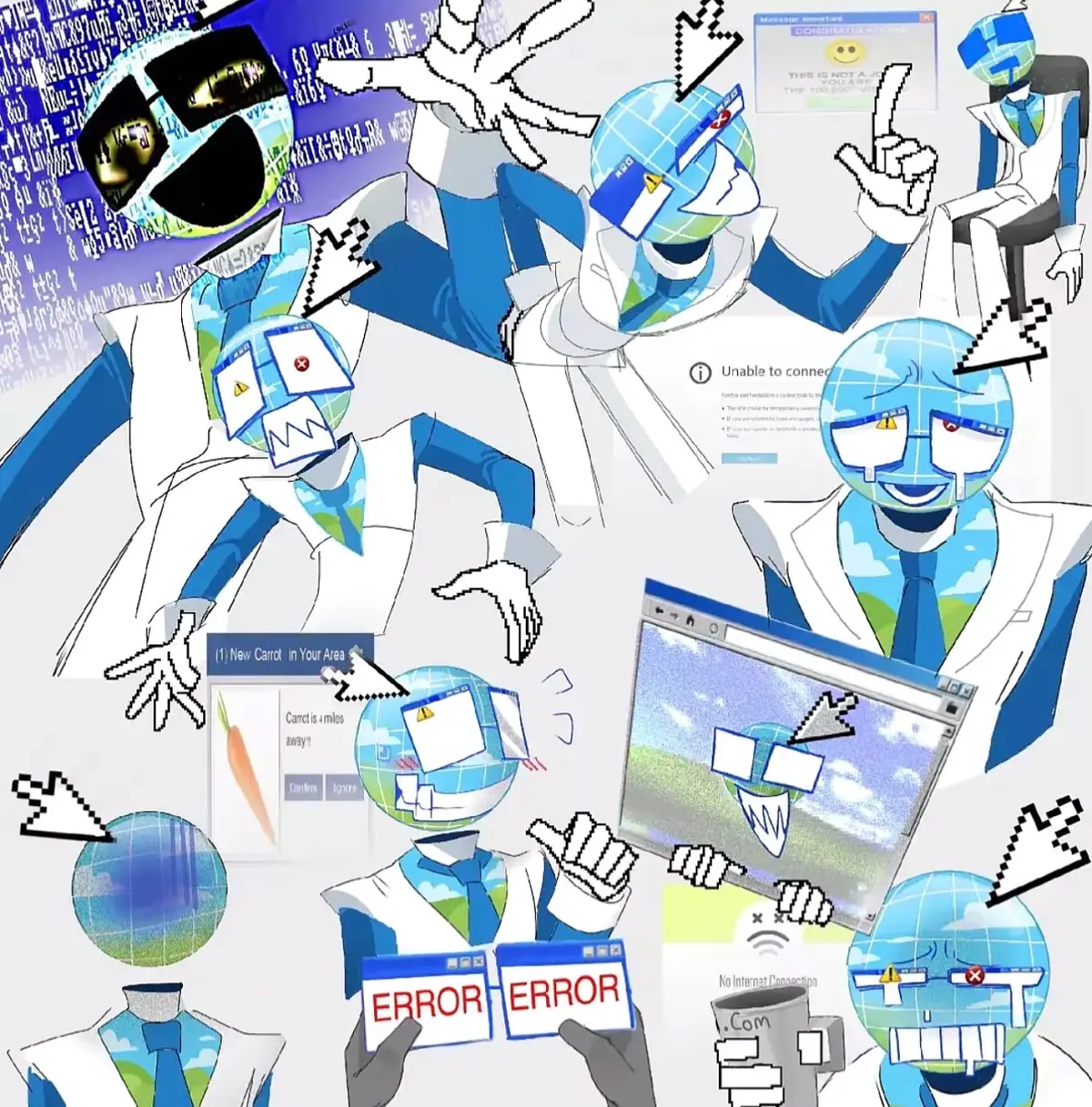Avatar of “The Internet has the hots for me?!” (A Frutiger Aero Roleplay)