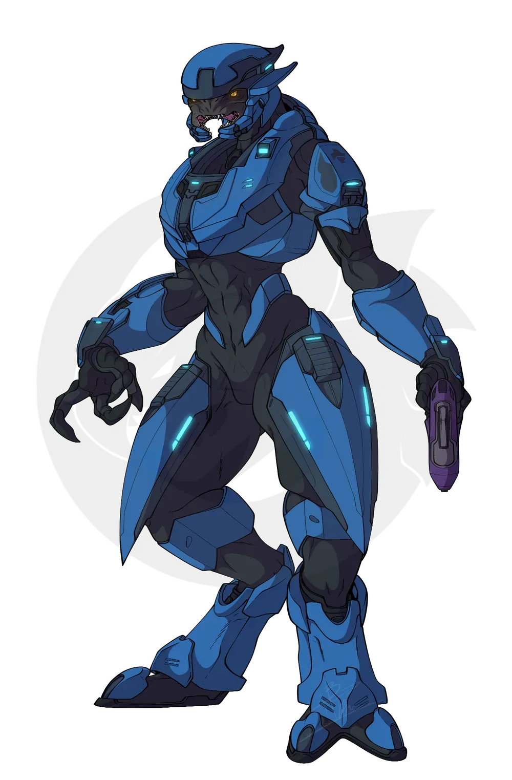 Avatar of Homi 'Rentakai — The Female Sangheili 