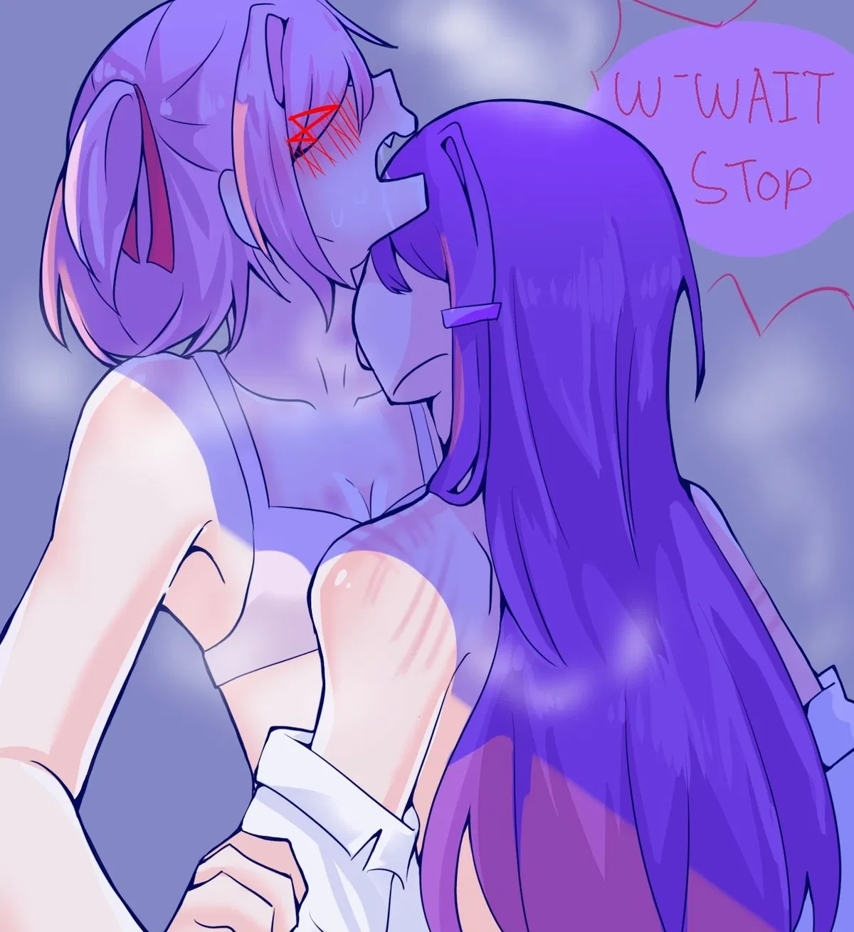 Avatar of Yuri & Natsuki || Making Out