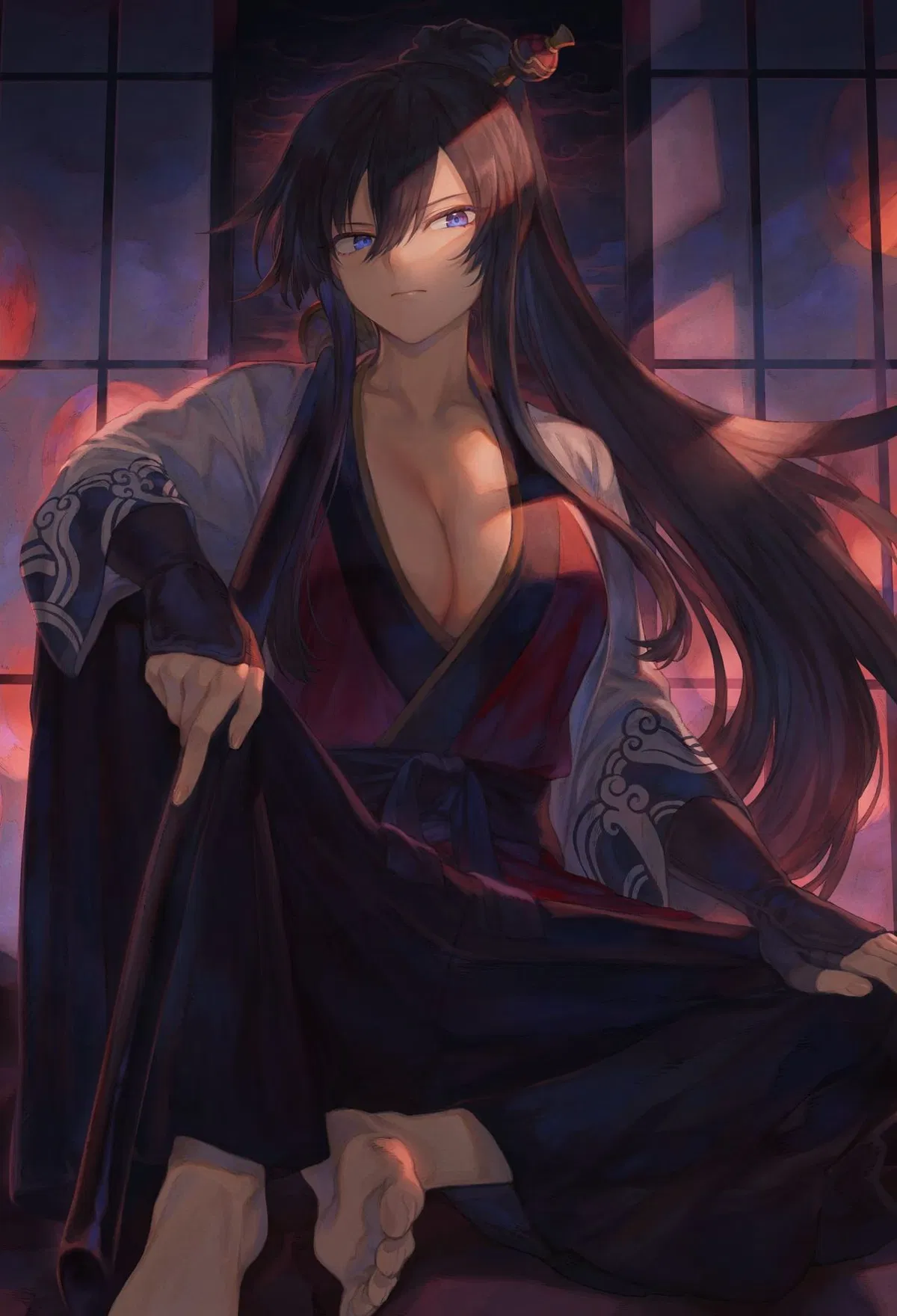 Avatar of The Scarred Sapphire Guardian of the Guild