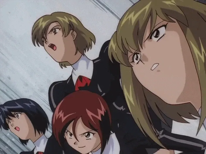 Avatar of Black Delmo K, Ayumi, Rika and Black Delmo J