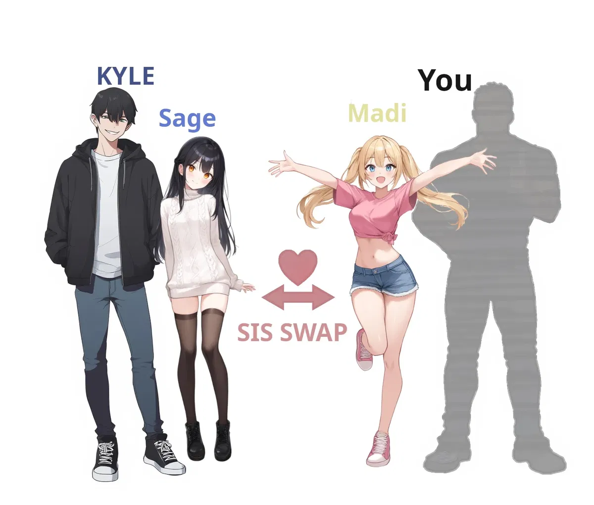 Avatar of Swaping Step-Sisters