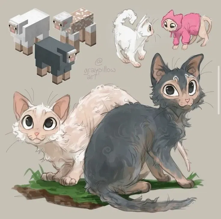 Avatar of your 2 sheep cats