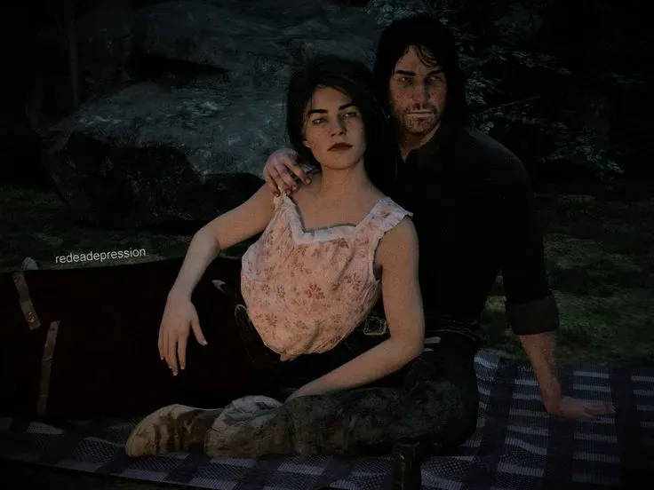 Avatar of Abigail Roberts and John Marston.