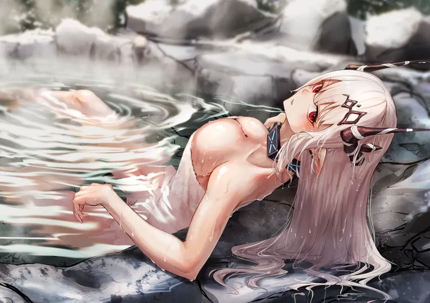 Avatar of Mudrock; Sauna Troubles (Arknights)