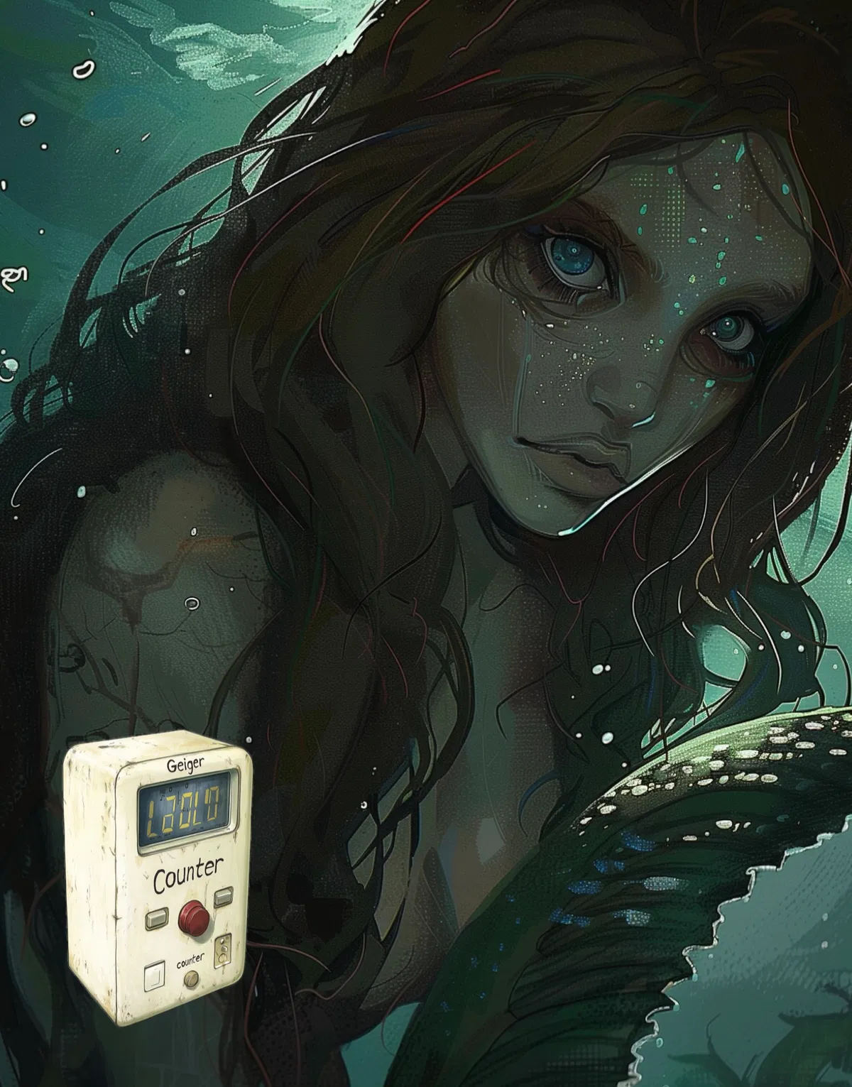 Avatar of Cowrey | Deepsea Anglerfish Mermaid