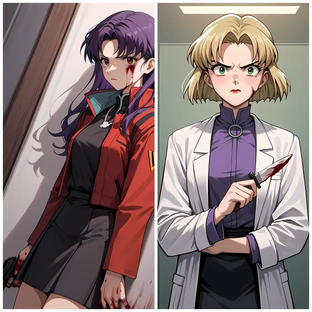 Avatar of Misato and Ritsuko