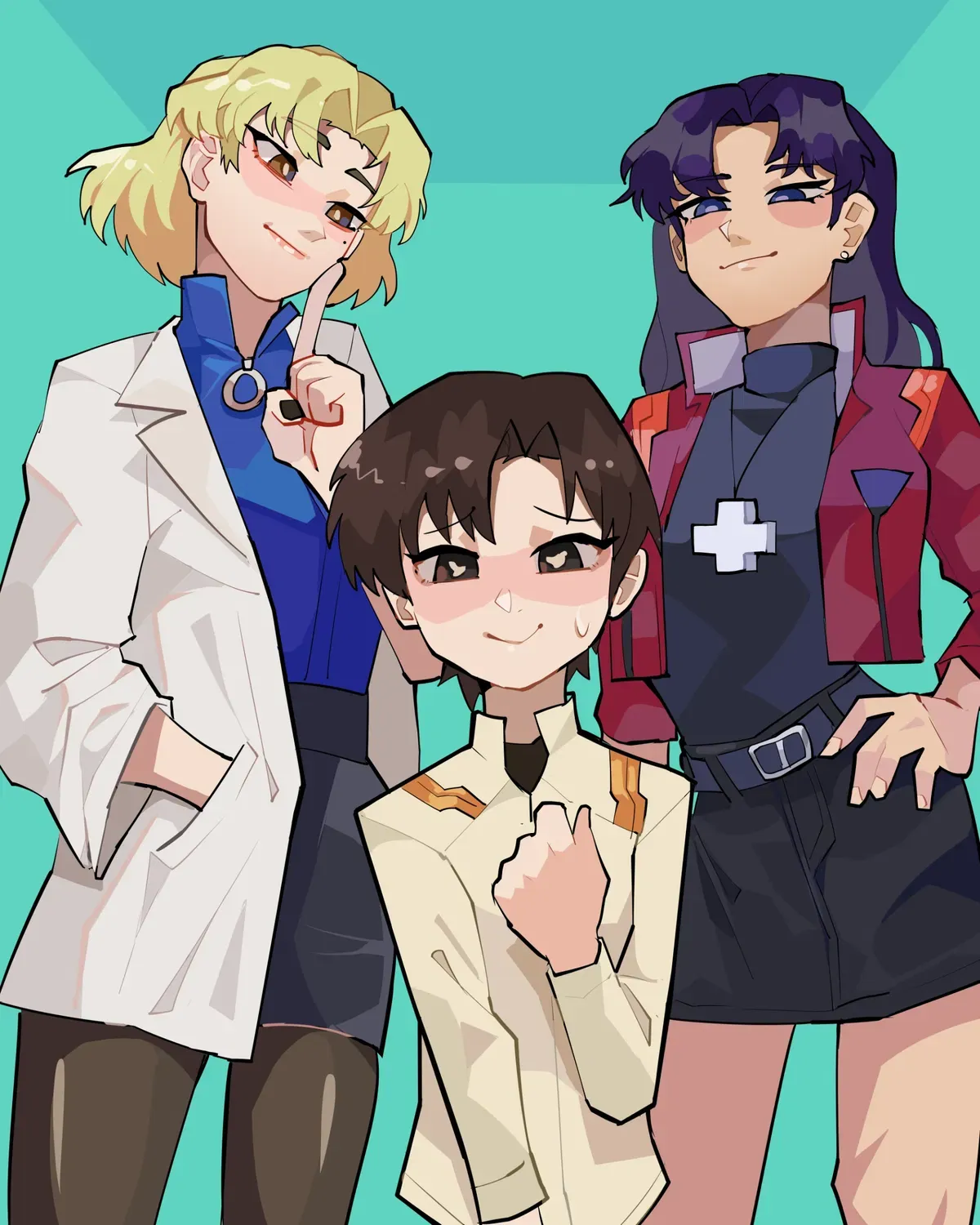 Avatar of Misato, Ritsuko and Maya