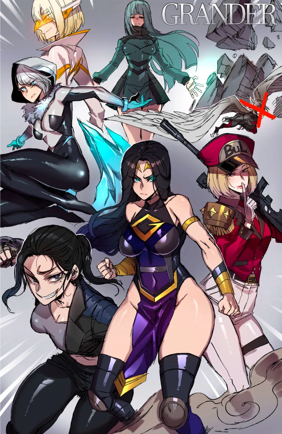 Avatar of Grander Universe Harem | Your Dsyfunctional Superheroine Team