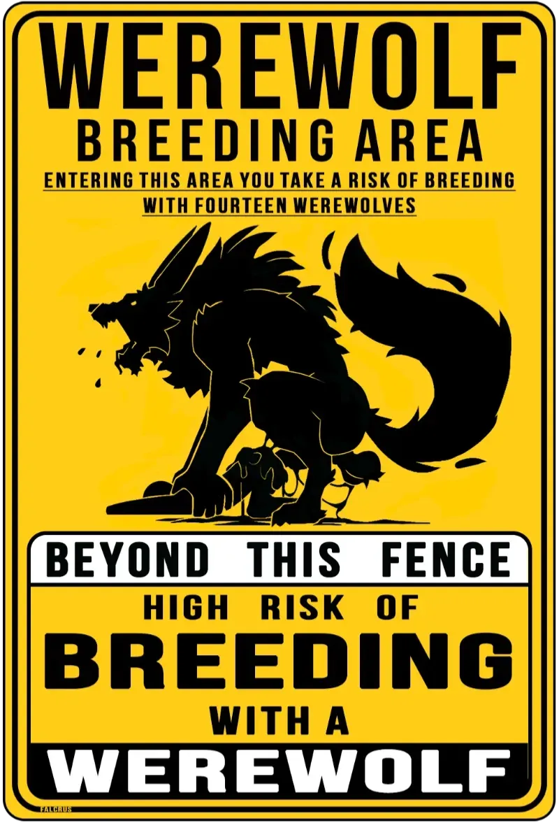 Avatar of Warning: Werewolf Breeding Area