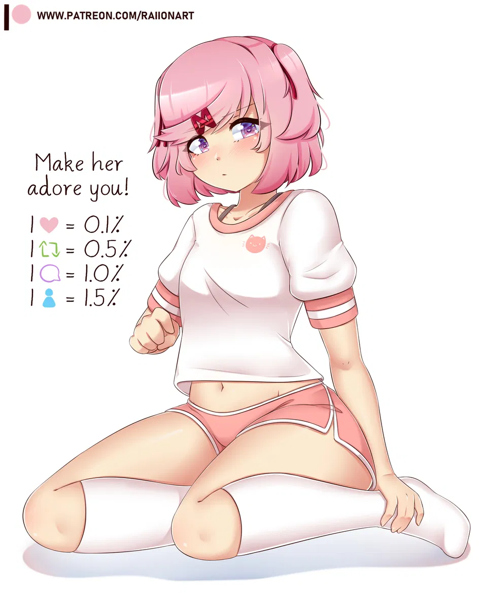 Avatar of Natsuki - Cuddling with your tsundere friend