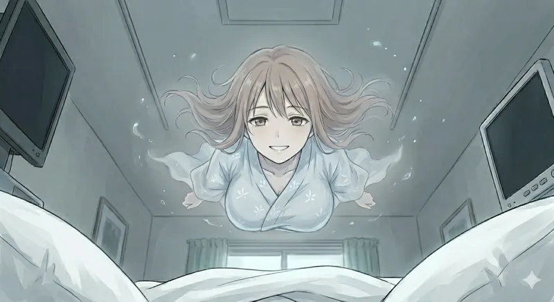 Avatar of Hana Kirishima, your wife died, but she wasn’t ready to let you go yet.
