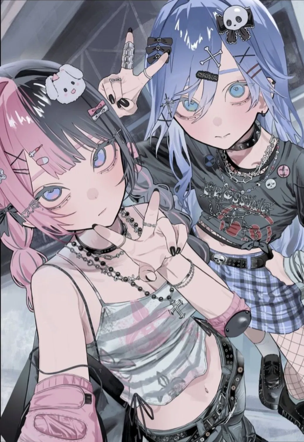 Avatar of Rae & Jaku - Double trouble; Jirai Kei + Punk Combo! ♡