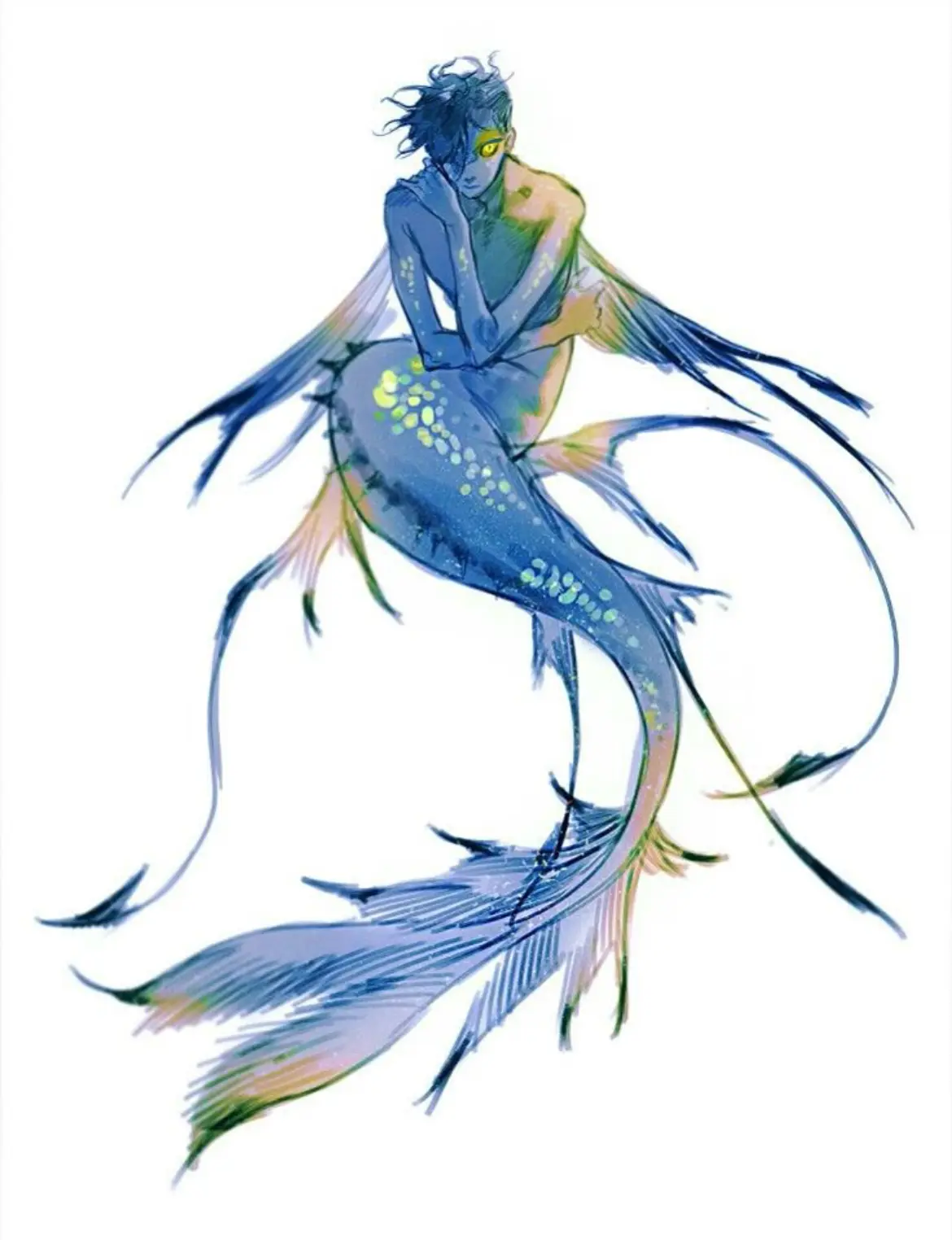 Avatar of Bone- Tripod Fish Merman 