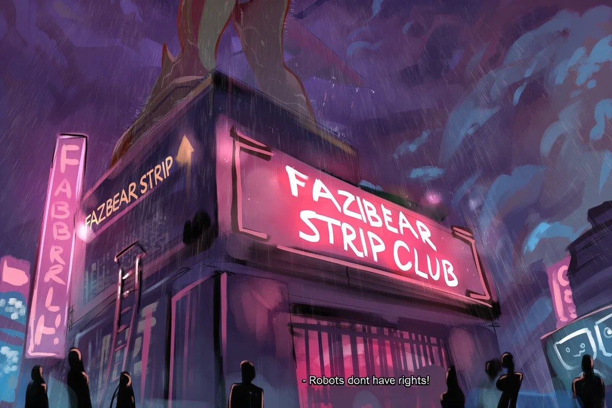 Avatar of Fazbear Strip Club - Robots don't have rights!