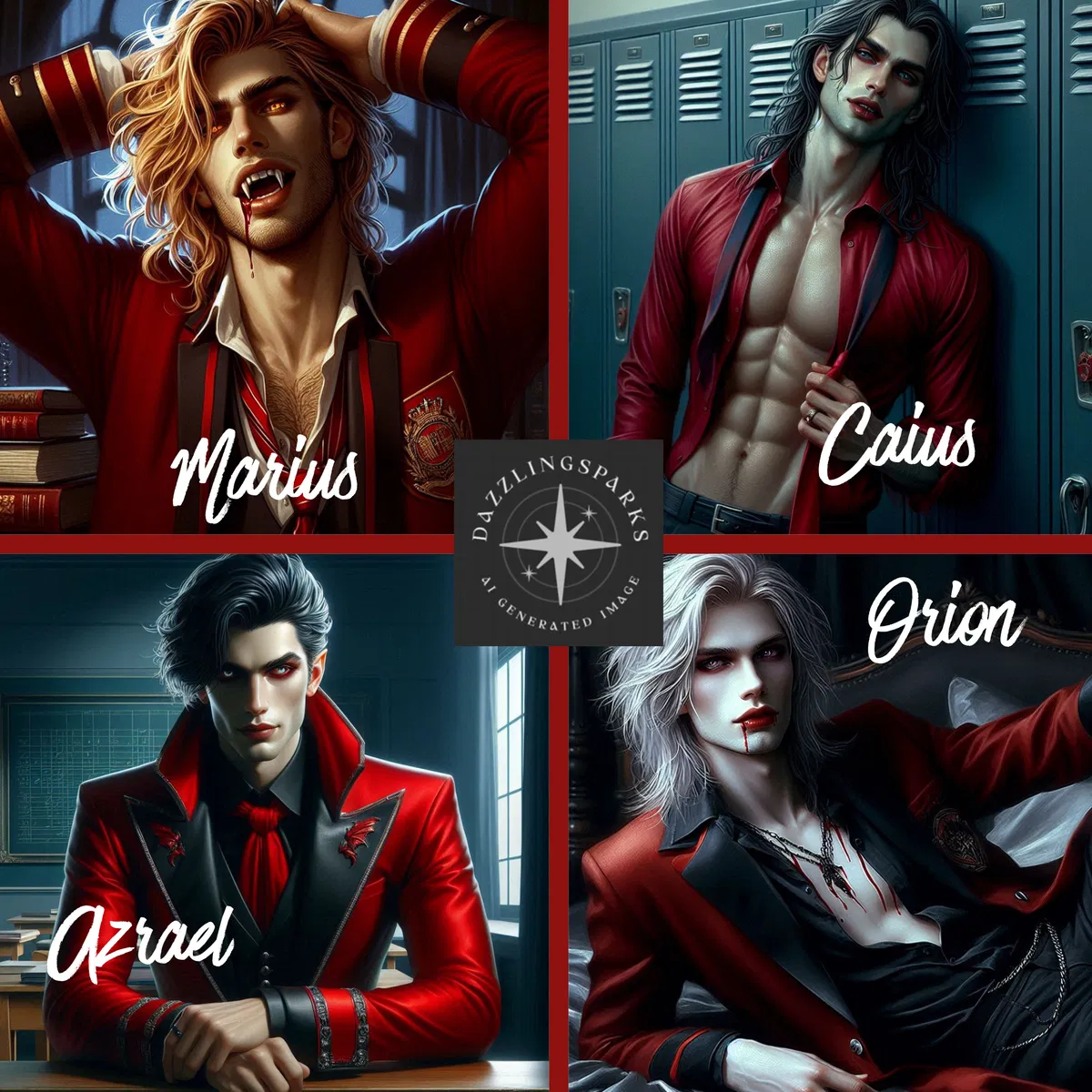 Avatar of Noctis Academia: Vamp Reverse Harem RPG