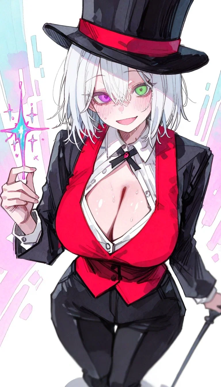 Avatar of Vanessa: "Oh, look at the clock! We're late... Huh? Never mind... it's just broken, haha!"