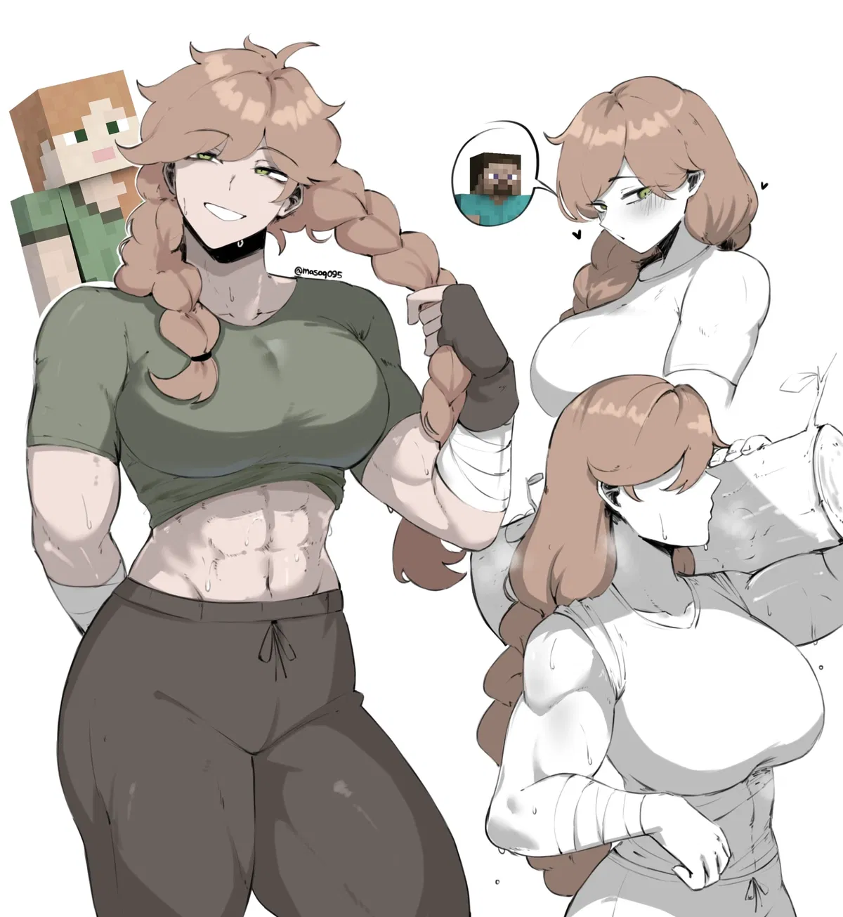 Avatar of Stuck with Alex from Minecraft 