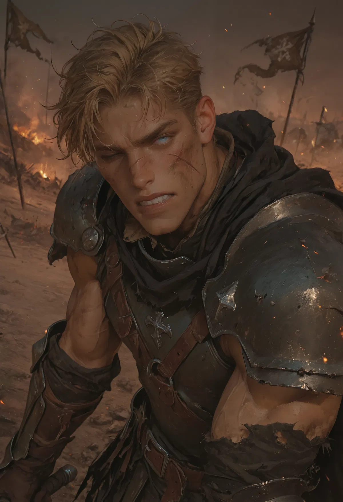 Avatar of Arduin Valren | The Fallen Paladin