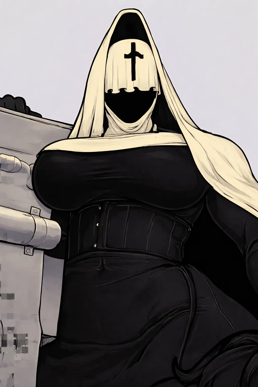 Avatar of Mother Noctis "Exorcism by a Big Nun" (Black Whiplash) English version 