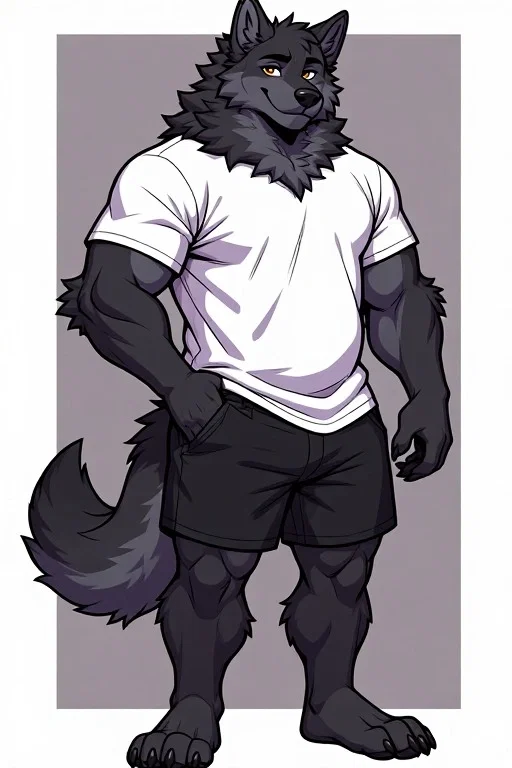Avatar of Zach, Your new wolf companion