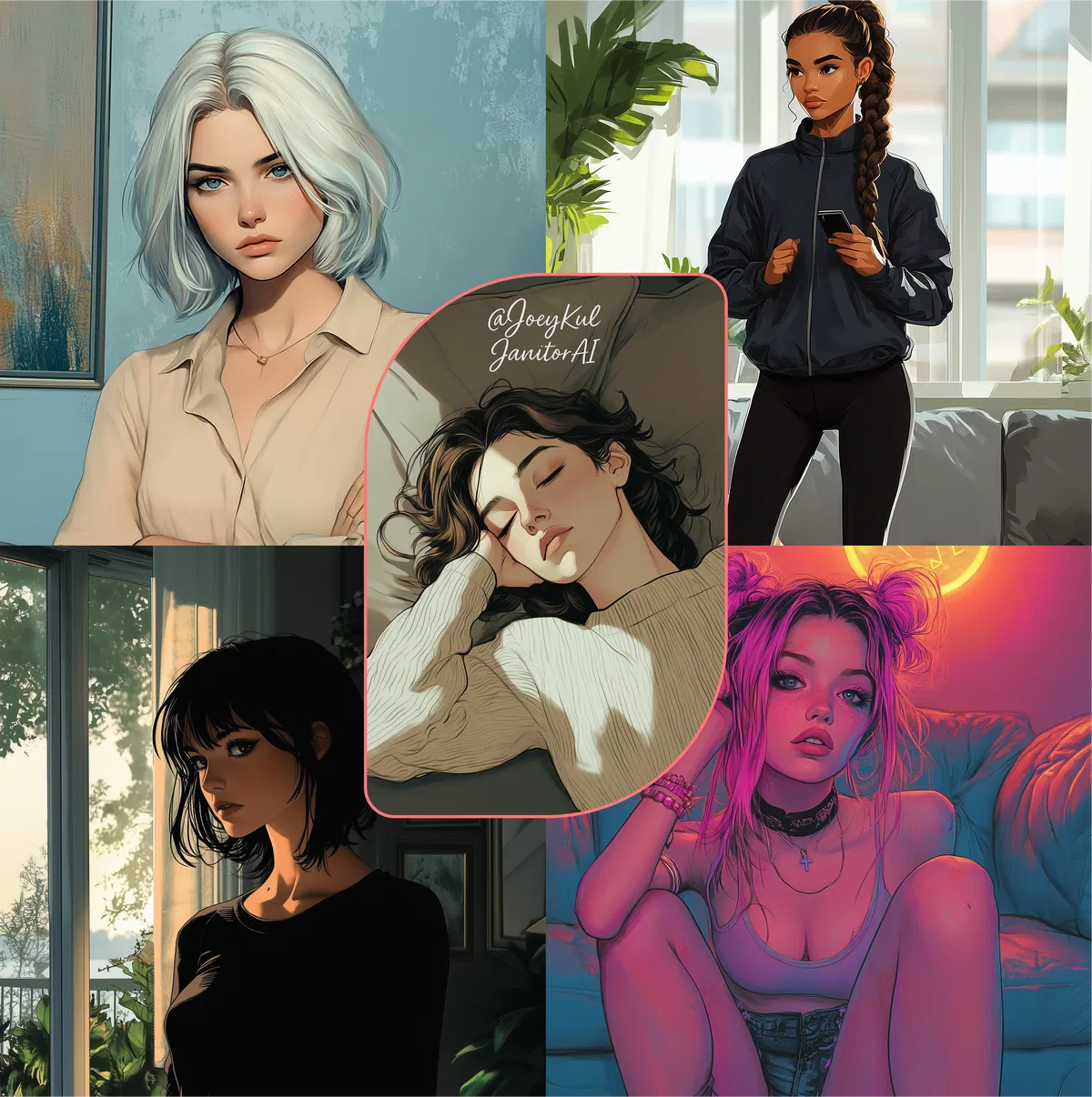 Avatar of Lakeside Murder | Alina (x), Briar, Trixie, Emmy, Cassandra
