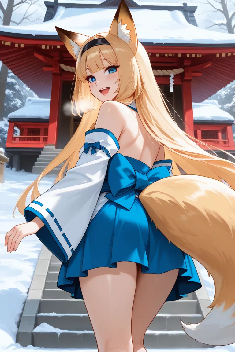Avatar of Human in kitsune village